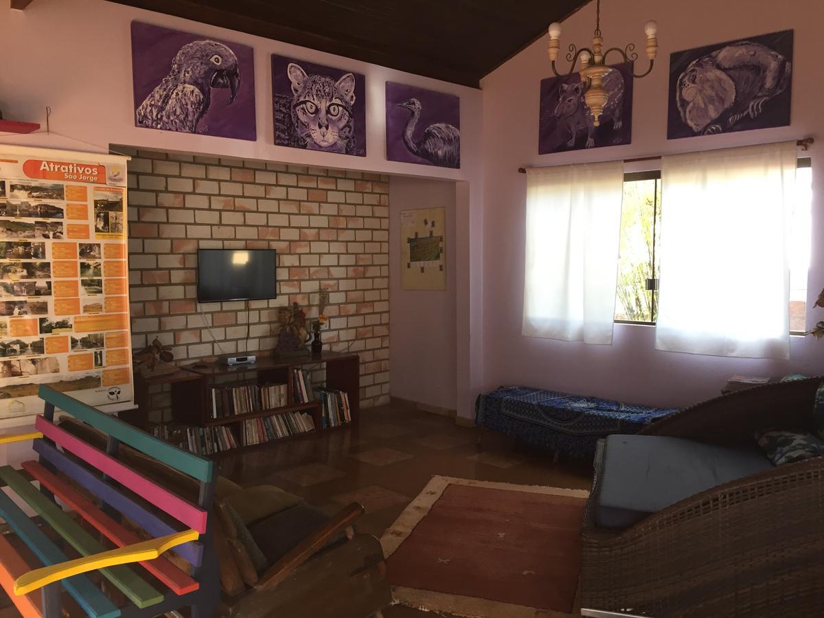Pousada Trilha Violeta São Jorge Екстериор снимка